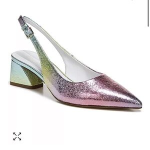 NWT Franco Sarto racer slingback pumps
